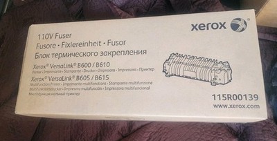 GENUINE XEROX VERSALINK B600 FUSER ASSEMBLY 110V  115R00139 200 000 Pages