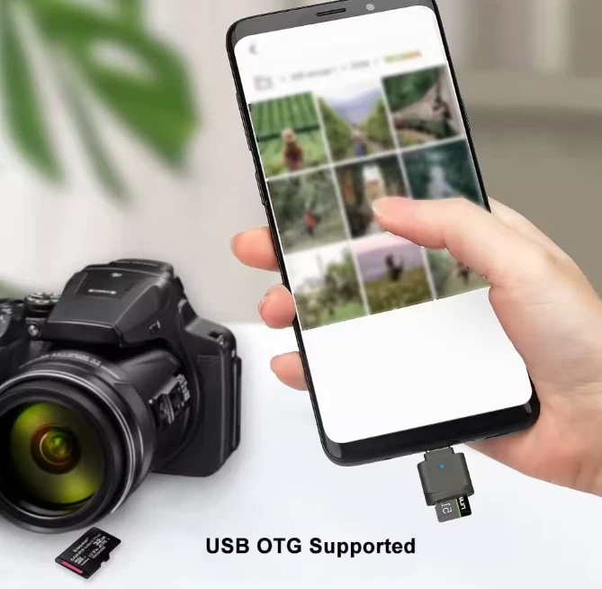 USB 3.0 Typ-C auf Micro-SD Kartenleser OTG Mini Kartenleser Tablet Laptop mobile - Bild 4 von 4