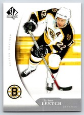 #9 Brian Leetch, Boston Bruins 2005-06 SP Authentic Base