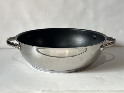 Princess House Non-Stick 2 QT Round Casserole 18/10 Stainless Steel Induction