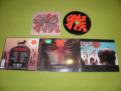 Monkey - (Damon Albarn (Blur, Gorillaz)) - Journey To The West CD Hype Sticker