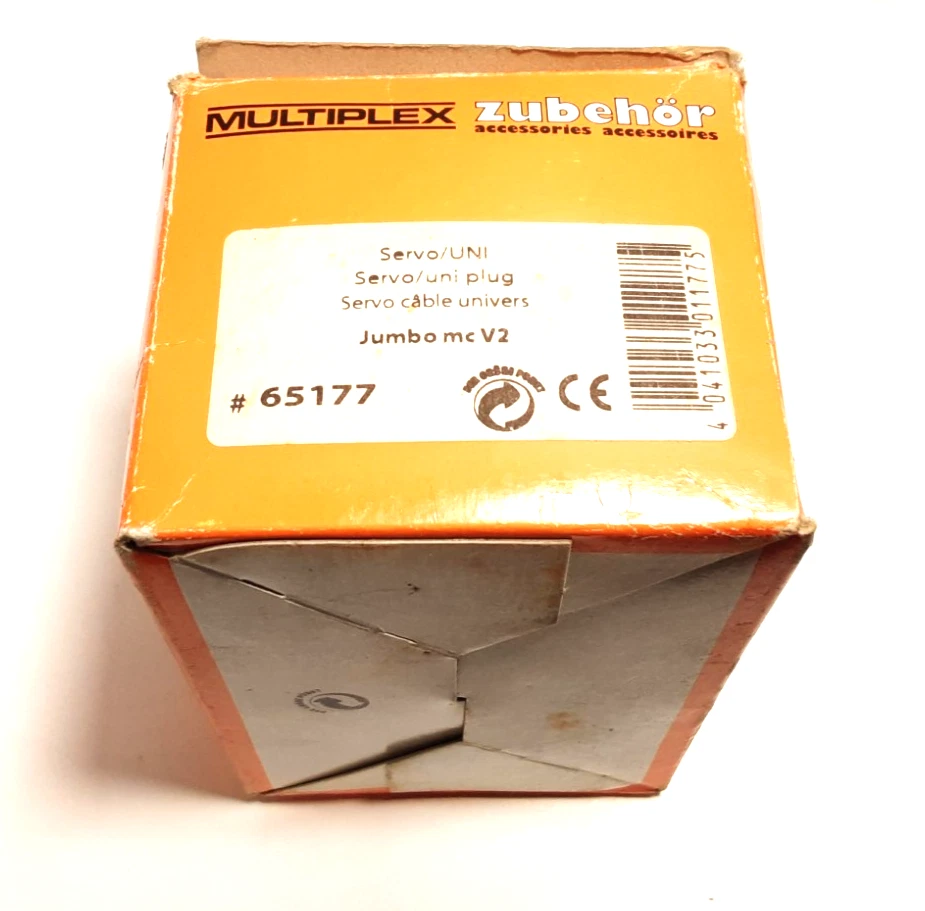 Servo Multiplex JUMBO mc V2 Nuevo Antiguo Stock 65177 Brazos y Tornillos Extra 1/4, 1/5 Foto 3 de 4