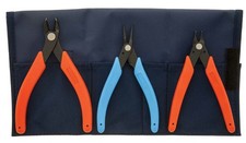 Xuron Corp Tool Kit High-Precision Shears, Tweezer-Nose Pliers, Track Cutter
