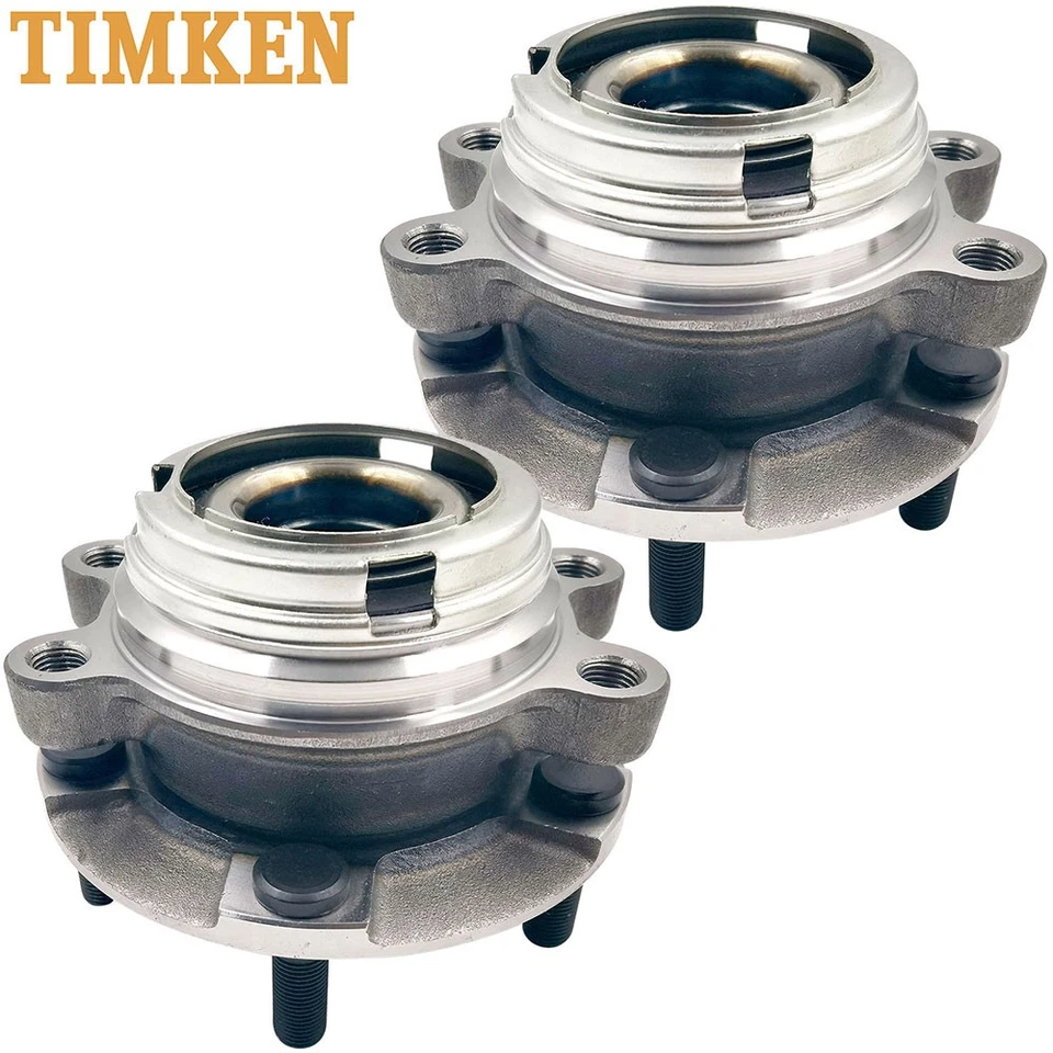 Buje de cojinete de rueda delantera TIMKEN para Infiniti G35 M37 M45 FX35 FX45 G37 Q70 4x4 PA Foto 4 de 4