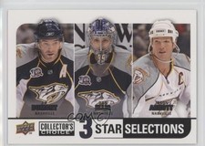 2008 Collector's Choice 3 Star Selections Dan Ellis Jason Arnott JP Dumont 0d2