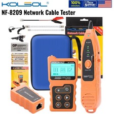 NF-8209 LCD Display Measure Length Lan POE Wire Checker Cat5 Cat6 Network Tool