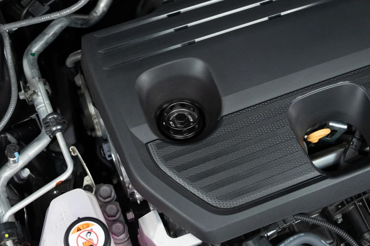 HPS Performance Black Billet Aluminum Engine Oil Cap for Lotus Engine New