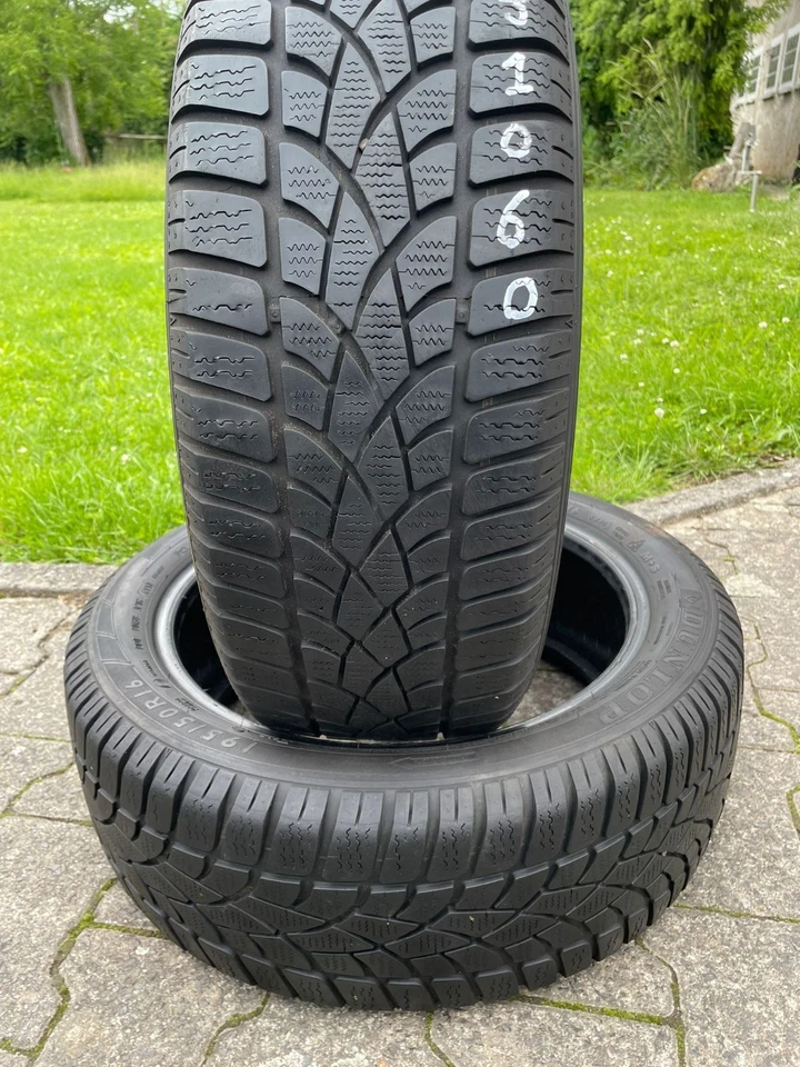 2x Dunlop SP Winter Sport 3D AO 195/50 R16 88H XL M+S Winter DOT2013 6mm TOP - Bild 2 von 4