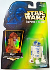 1997 Kenner Star Wars Power of the Force R2-D2 Collection 1 Green Card Holo NIP