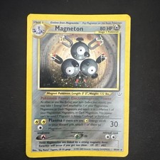 Pokémon TCG Magneton Neo Revelation Holo Card 10/64 Unlimited