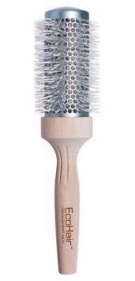 Olivia Garden EcoHair EH-44 Brush  Bamboo Thermal Ionic Ceramic Barrel  1 3/4  