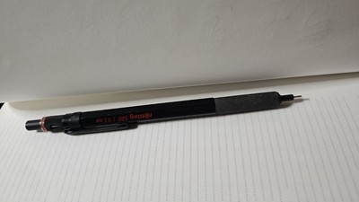 rOtring 500 0.5mm Mechanical Drafting Pencil Black