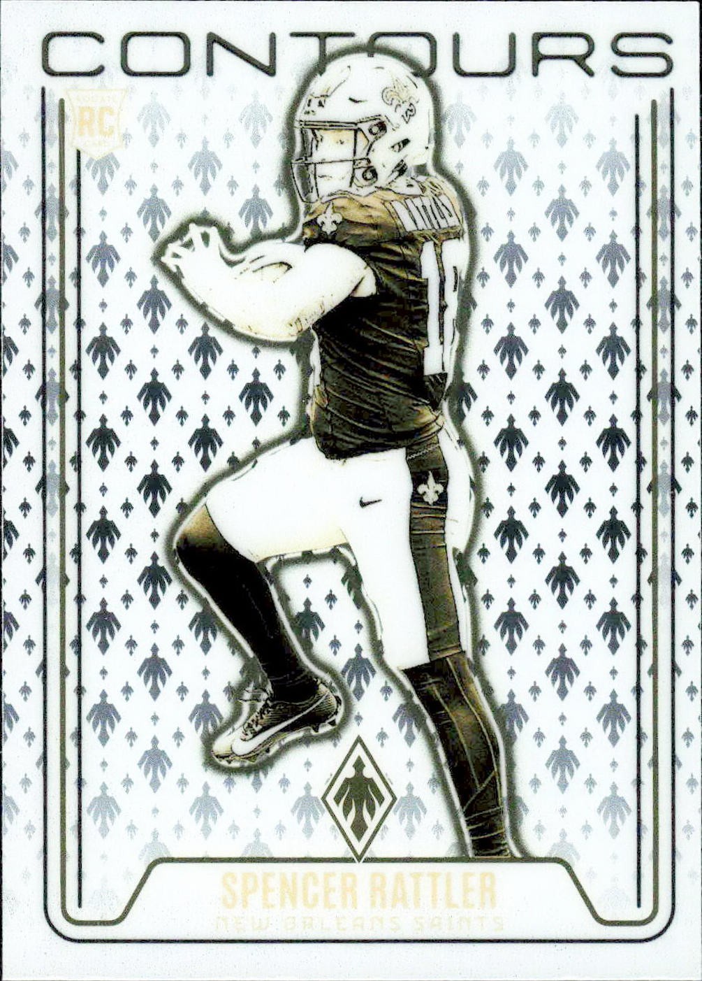 2024 Panini Phoenix #CON-SRR Spencer Rattler Contours