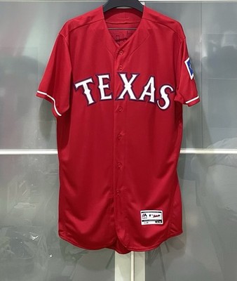 MLB TEXAS RANGERS SHIN-SOO CHOO TEAM ISSUED SIGNED BASEBALL JERSEY