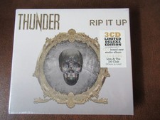 THUNDER - RIP IT UP -TRIPLE CD - NEW FACTORY SEALED- Free UK Postage