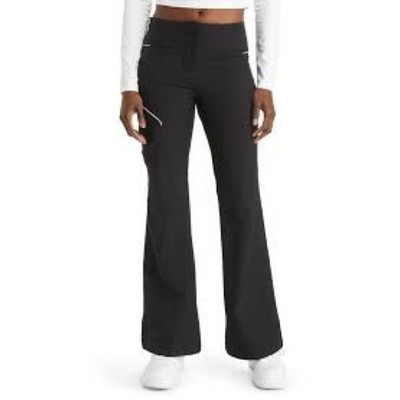 Iets Frans NWOT Flare Leg Black Pants Sz Large 