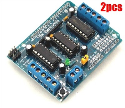 2Pcs Motor Drive Shield Expansion Board L293D For Arduino Mega Uno Duemilanov wn