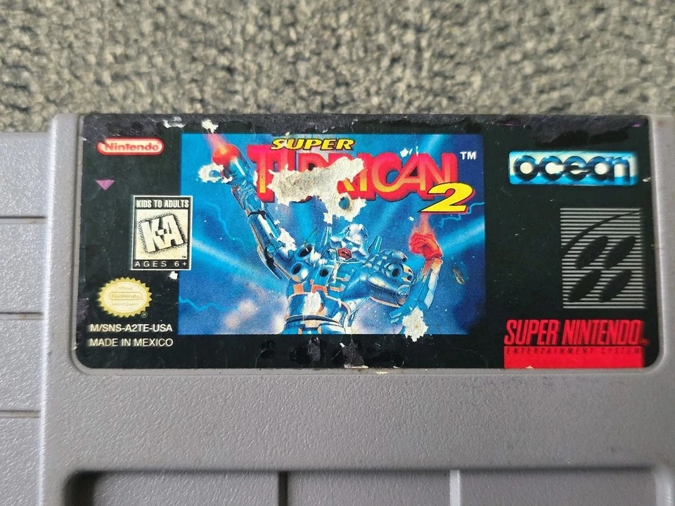 Super Turrican 2 (Super Nintendo, SNES) Probado Funcionando - 100% Auténtico Foto 2 de 4