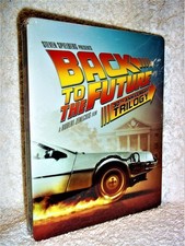 Back To The Future 30th Anniversary Trilogy 4-Disc Blu-ray, 2018, STEELBOOK