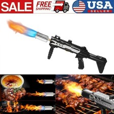 Powerful Propane Torch with Detachable Design, Kitchen Blow Torch Gun Adjustable