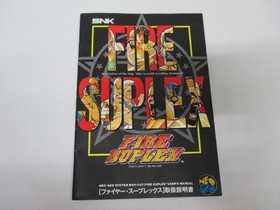 NeoGeo AES -- Fire Suplex / 3 Count Bout -- Box. JAPAN Game. SNK. 13403