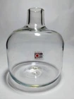 Blenko Art Glass Vase 861 Crystal 7" Bottle Jug Shape Vintage MCM w/ Sticker