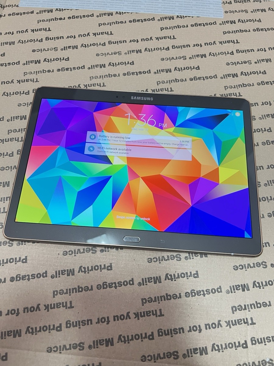 GALAXY Tab S 10.5 Wi-Fiモデル SM-T800 Samsung Galaxy Tab S SM-T800 16 GB, Wi-Fi, 10.5 in - Bronze for