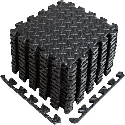 20 PCS Interlocking EVA Foam Puzzle Mat   Gym & Home Exercise Flooring Tiles USA