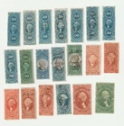 US Stamps, Collection Lot B, assorted Issue 1 Revenue , Used