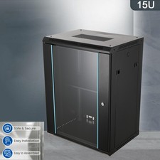 Netzwerkschrank 19 Zoll Serverschrank 15U 15H...