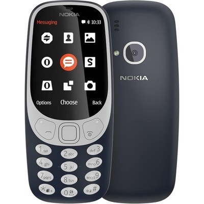 Nokia 3310 Téléphone Dual SIM 2.4'' Bluetooth 1200mAh Bleu