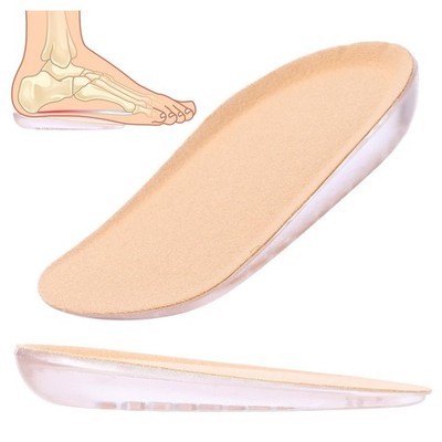 1/2 Inch Heel Lifts, 2 Pcs Heel Lift Inserts Height Increase Insoles for Leg ...