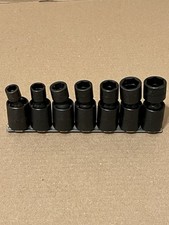 CAT / Snap-On USA 7 Piece Metric 3/8 Drive Swivel Socket Set 10-18mm CAT / Snap-On USA 7 Piece Metric 3/8 Drive Swivel Socket Set 10-18mm