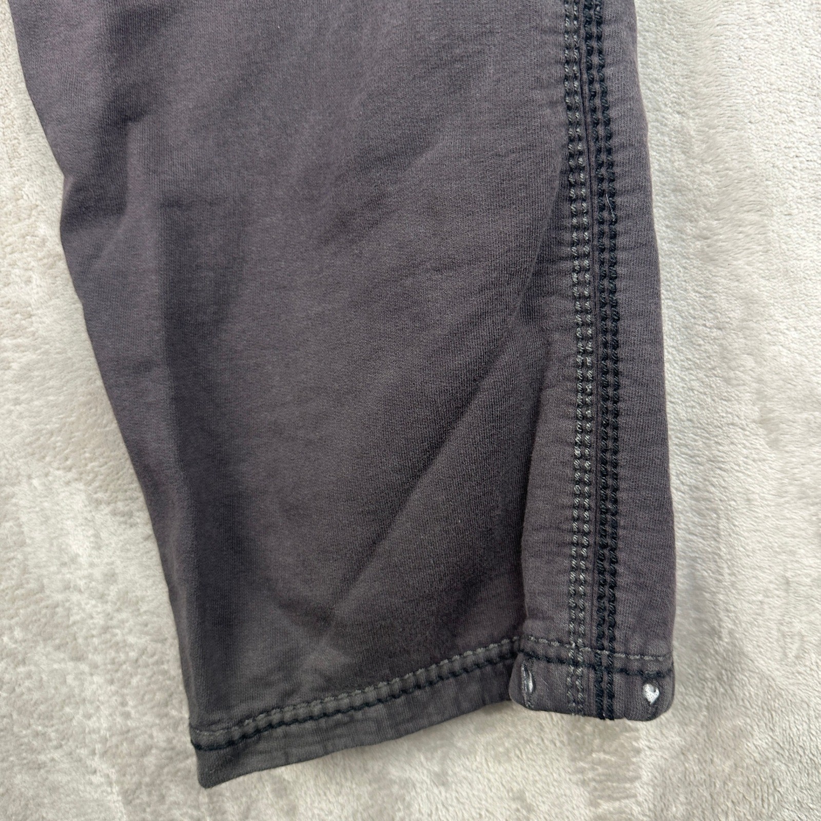 True Religion Mens Size Large World Tour Sweatpants Gray 100% Cotton Drawstring - Thumbnail 6