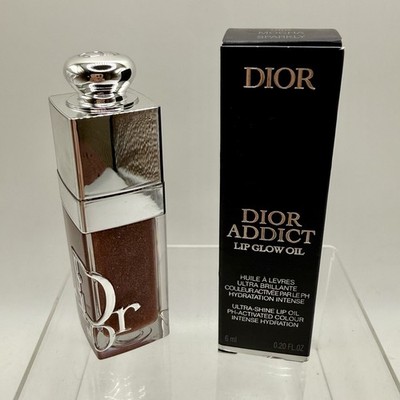 Dior Addict Lip Glow Oil 088 Mocha Sparkly Finish Full Size US Seller