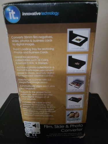 Innovative Technologie 35mm Negativfilm und Dia Konverter zu PC Artikel ist neu - Bild 2 von 3