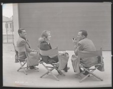 INGRID BERGMAN BING CROSBY CANDID Original Camera NEGATIVE 511G