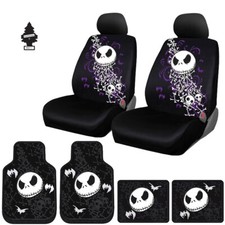 For KIA Jack Skellington Nightmare Before Christmas Car Seat Mats Full Set