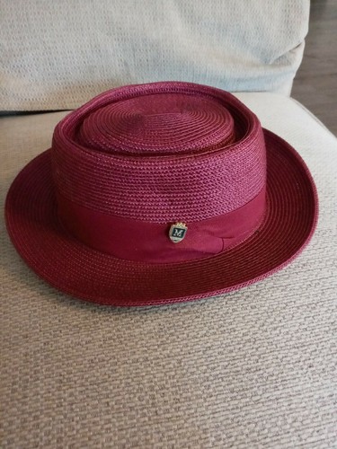 Montique International Fedora Hat Sz M 