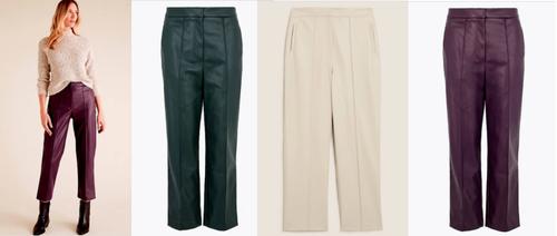 M\u0026S Evie ZIPPED POCKETS Straight Leg 