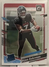 2023 Panini Donruss Optic - Rated Rookie Bijan Robinson #206 (RC)