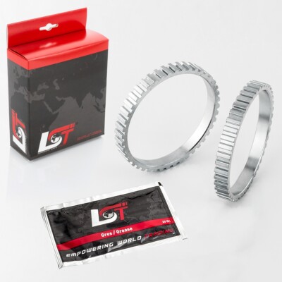 2x ABS Ring Sensorring Vorderachse 44 Zähne für NISSAN SERENA MAXIMA