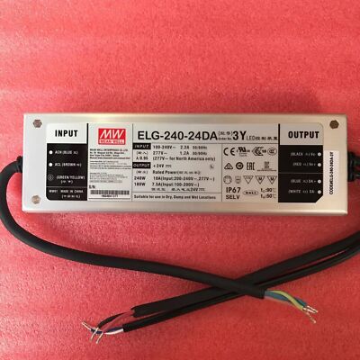 Meanwell ELG-240-24DA Waterproof LED Power Supply #W6