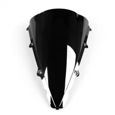 Motorcycle Black Windshield for 2002 2003 Yamaha YZF R1 ABS Plastic Windscreen