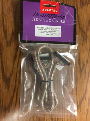 Adaptec ACK-6812-LVD-LP-ROUND-U320 Low Profile SCSI Internal Cable