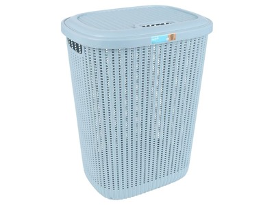 Keeper Arne Laundry Basket, Blue, 44x34x58 cm
