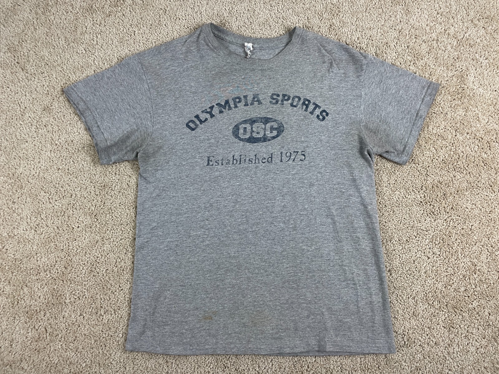 Delta Basic T-Shirt Medium Pro Weight Preshrunk G… - image 1