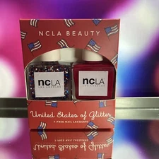 ncLA Beauty ~ United States Of Glitter Nail Polish Duo ~ BNIB