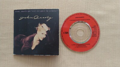 Jakie Quartz - non, mais qu'est-ce que tu crois!, Maxi Single CD, CBS, 1989, EX