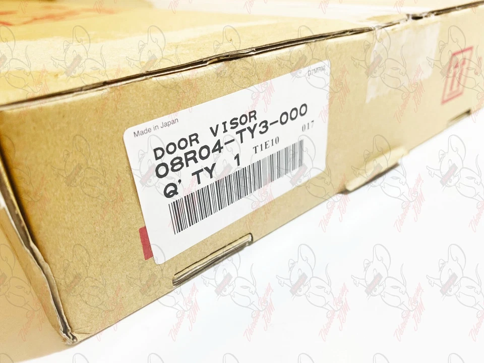 Juego de visera de puerta delantera y trasera derecha OEM JDM genuino Honda Acura LEGEND KC2 RLX Foto 4 de 4